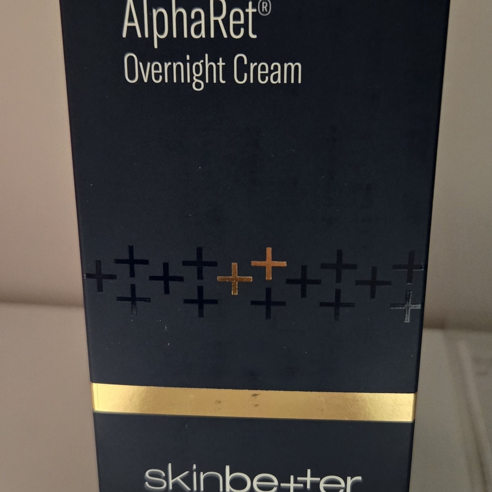 AlphaRet Overnight Cream - Blue and Gold